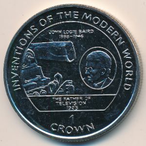 Isle of Man, 1 crown, 1995