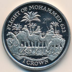 Isle of Man, 1 crown, 1997