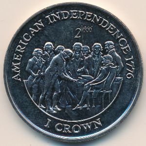 Isle of Man, 1 crown, 1998