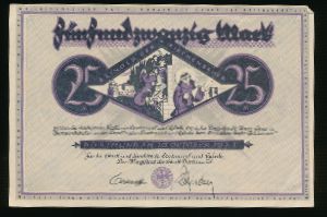 Dortmund, 25 марок, 1922