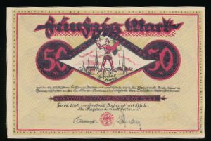Дортмунд., 50 марок (1922 г.)
