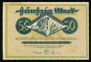 Dortmund, 50 марок, 1922