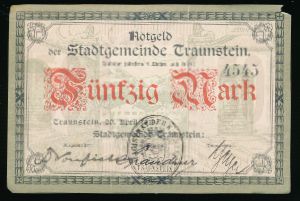 Траунштайн., 50 марок (1919 г.)