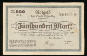 , 500 марок, 1922