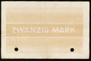 Зегеберг., 20 марок (1919 г.)