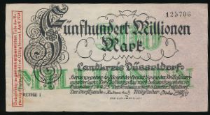 Dusseldorf, 500000000 марок, 1924