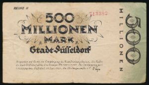 Дюссельдорф., 500000000 марок (1923 г.)