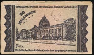 Dusseldorf, 20000000 марок, 1923