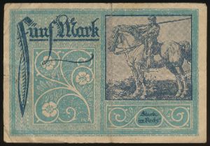 , 5 марок, 1919