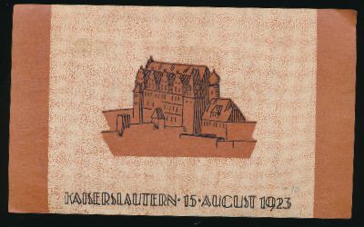 Кайзерслаутерн., 1000000 марок (1923 г.)