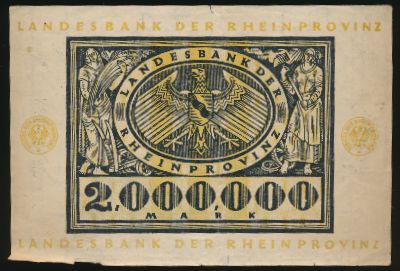 Дюссельдорф., 2000000 марок (1923 г.)