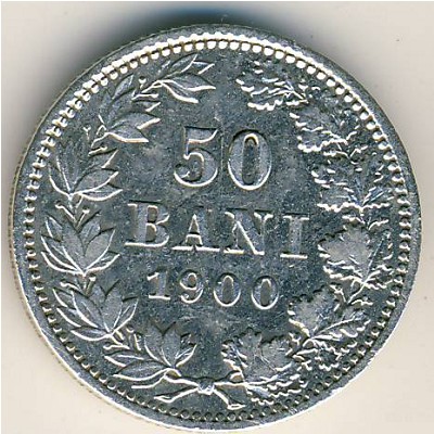 Romania, 50 bani, 1894–1901