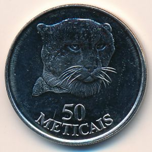 Mozambique, 50 meticals, 1994