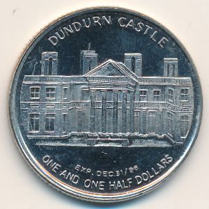 Canada., 1 1/2 dollar, 1996