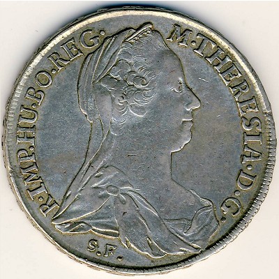 Burgau, 1 thaler, 1773–1780