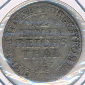 Munster, 1/12 thaler, 1710–1717