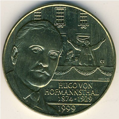 Австрия, 20 шиллингов (1999 г.)