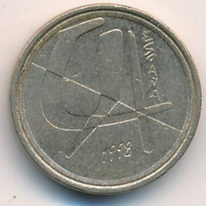 Испания, 5 песет (1998 г.)