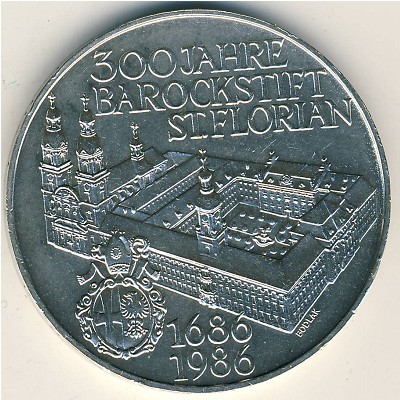 Австрия, 500 шиллингов (1986 г.)