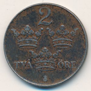 Швеция, 2 эре (1950 г.)