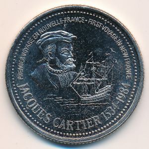 Canada., 1 dollar, 1984