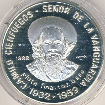 Cuba, 10 pesos, 1988