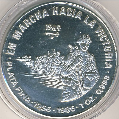 Куба, 10 песо (1987–1989 г.)