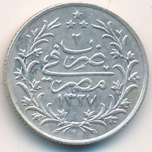 Египет, 1 кирш (1910–1911 г.)