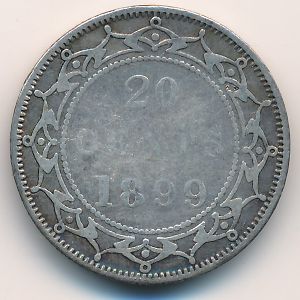 Newfoundland, 20 cents, 1899