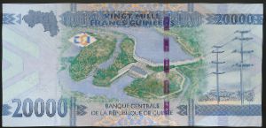 Guinea, 20000 франков, 2015