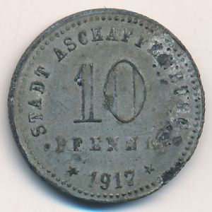 , 10 пфеннигов, 1917