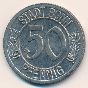 Bonn, 50 пфеннигов, 1920