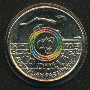 Australia, 2 dollars, 2016