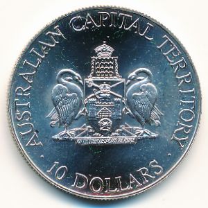 Australia, 10 dollars, 1993