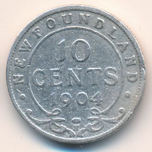 Newfoundland, 10 cents, 1903–1904
