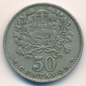 Portugal, 50 centavos, 1961