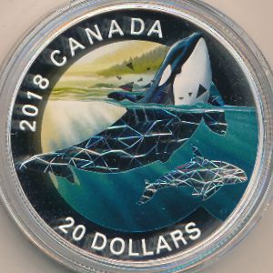 Canada, 20 dollars, 2018