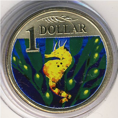 Australia, 1 dollar, 2007