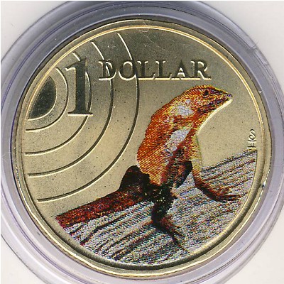 Australia, 1 dollar, 2009