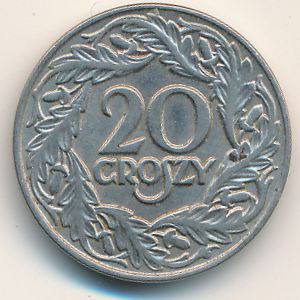 Польша, 20 грошей (1923 г.)