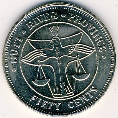 Hutt River Province., 50 cents, 1976–1978