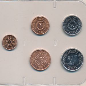 Туркменистан, Набор монет (1993 г.)