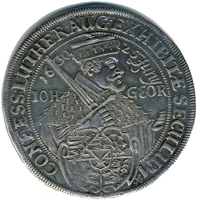 Саксония, 1 талер (1630 г.)
