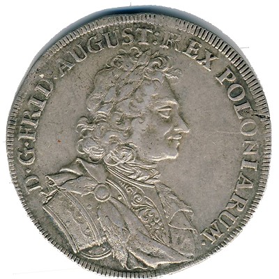 Saxony, 2/3 thaler, 1705–1707