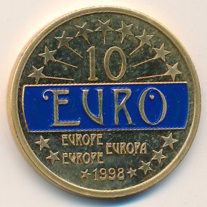Европа., 10 евро (1998 г.)