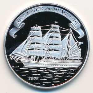 Cook Islands, 2 dollars, 2008