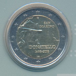 Сан-Марино, 2 евро (2015–2016 г.)