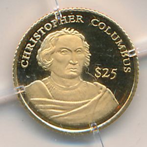 Либерия, 25 долларов (2000 г.)
