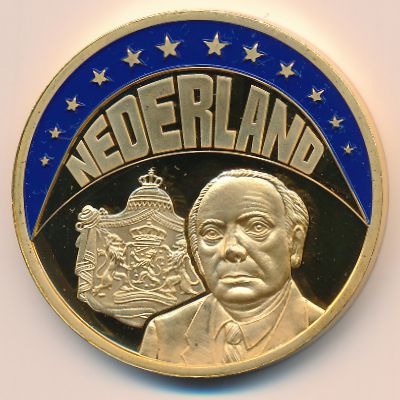 Нидерланды., 1 экю (1997 г.)