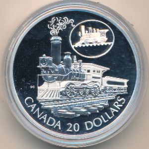 Канада, 20 долларов (2001 г.)
